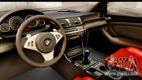 BMW M3 E46 GTR NFS MW for GTA San Andreas