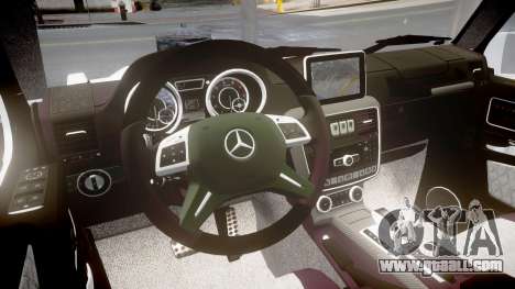 Mercedes-Benz G65 Brabus rims1 for GTA 4