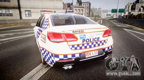 Holden VF Commodore SS Queensland Police [ELS] for GTA 4