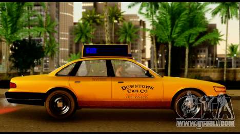 GTA 4 Vapid Stanier Downtown Cab for GTA San Andreas