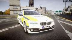 BMW 530d F11 Norwegian Police [ELS] for GTA 4