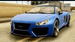 GTA 5 Obey 9F Cabrio for GTA San Andreas