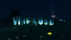 Backlit labels Vinewood for GTA San Andreas