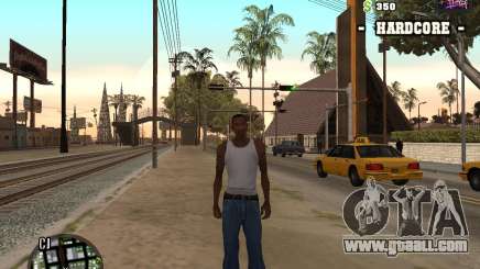 C-HUD Hardcore for GTA San Andreas