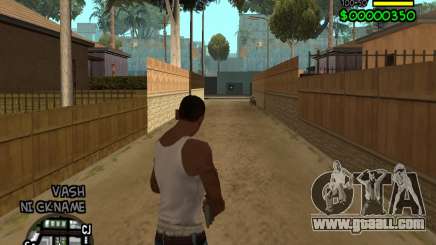 C-HUD by Tawerhudov for GTA San Andreas