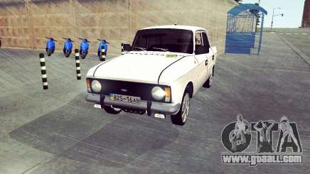Moskvich 412 White Swallow for GTA San Andreas