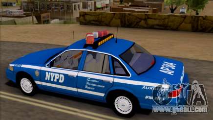 Ford Crown Victoria NYPD  Mazarine for GTA San Andreas