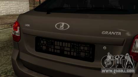 Lada Granta Liftback for GTA San Andreas