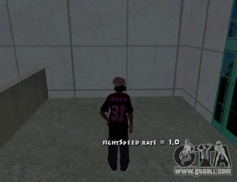 Cleo Fight Speed for GTA San Andreas