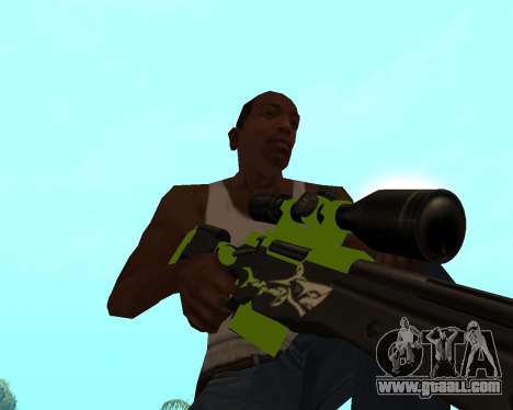 Sharks Weapon Pack for GTA San Andreas