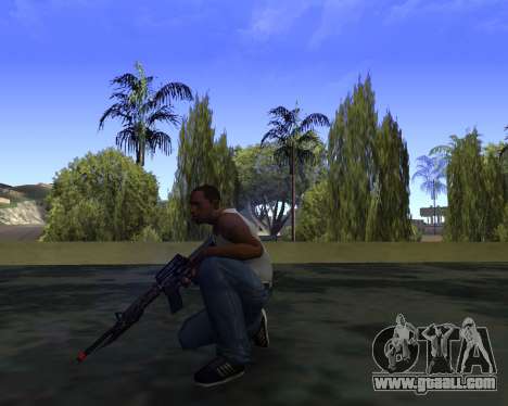 M4A1 Cross Fire for GTA San Andreas