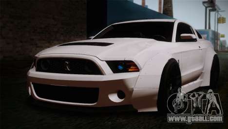Ford Shelby GT500 RocketBunny SVT Wheels for GTA San Andreas