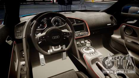 Audi R8 Spyder 2014 [EPM] for GTA 4