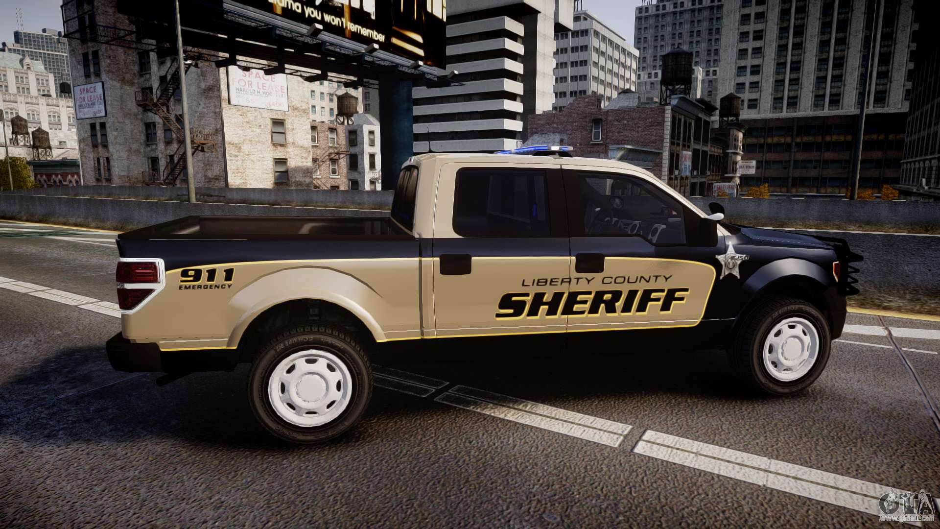 Ford F150 2010 Liberty County Sheriff [ELS] for GTA 4
