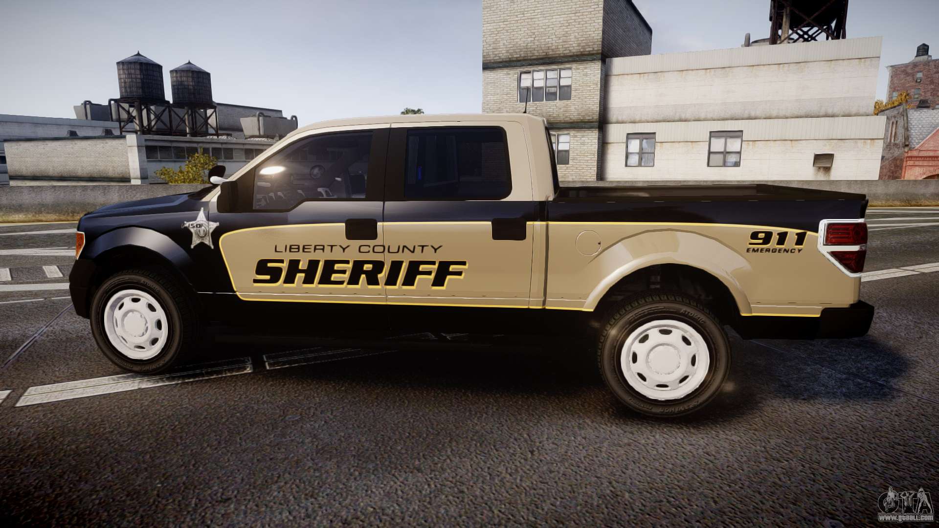 Ford F150 Liberty County Sheriff [ELS] Slicktop for GTA 4
