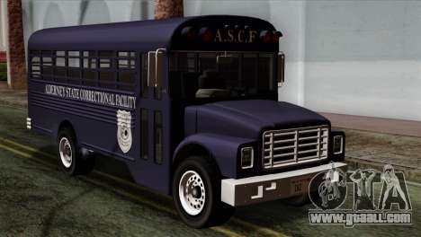 GTA 4 TLaD Prison Bus for GTA San Andreas