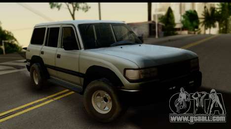 Toyota Land Cruiser 80 v1.0 for GTA San Andreas