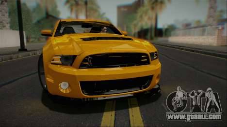 Ford Shelby GT500 2013 Vossen version for GTA San Andreas