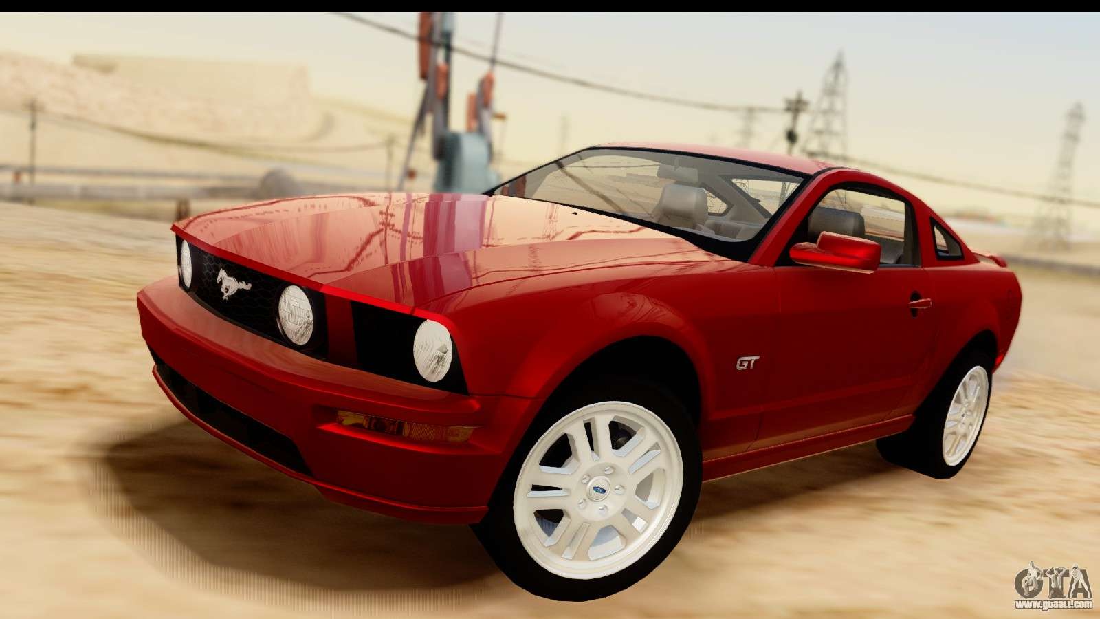Ford Mustang для GTA San Andreas - libertycity.ru
