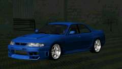 Nissan Skyline R33 4door outech for GTA San Andreas