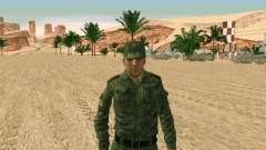 The Russian military is in a new form for GTA San Andreas
