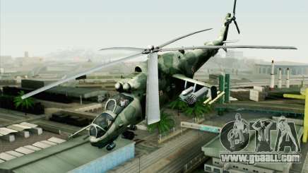 Mi-24D Polish Air Force for GTA San Andreas