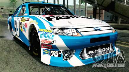 NASCAR Ford Fusion 2012 Plate Track for GTA San Andreas