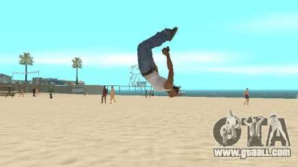 Parkour mod v2.0.4 for GTA San Andreas