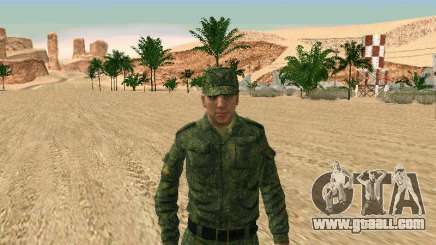The Russian military is in a new form for GTA San Andreas