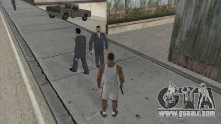 The Russians in the Shopping district for GTA San Andreas