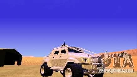 HVY Insurgent Pickup for GTA San Andreas
