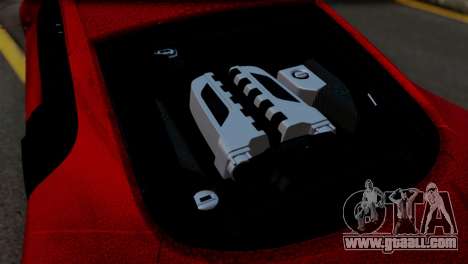 Audi R8 V10 v1.0 for GTA San Andreas