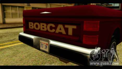 Bobcat Technical Pickup for GTA San Andreas