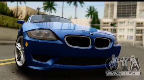 BMW Z4M Coupe 2008 for GTA San Andreas