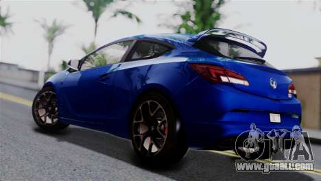 Vauxhall Astra VXR 2012 for GTA San Andreas