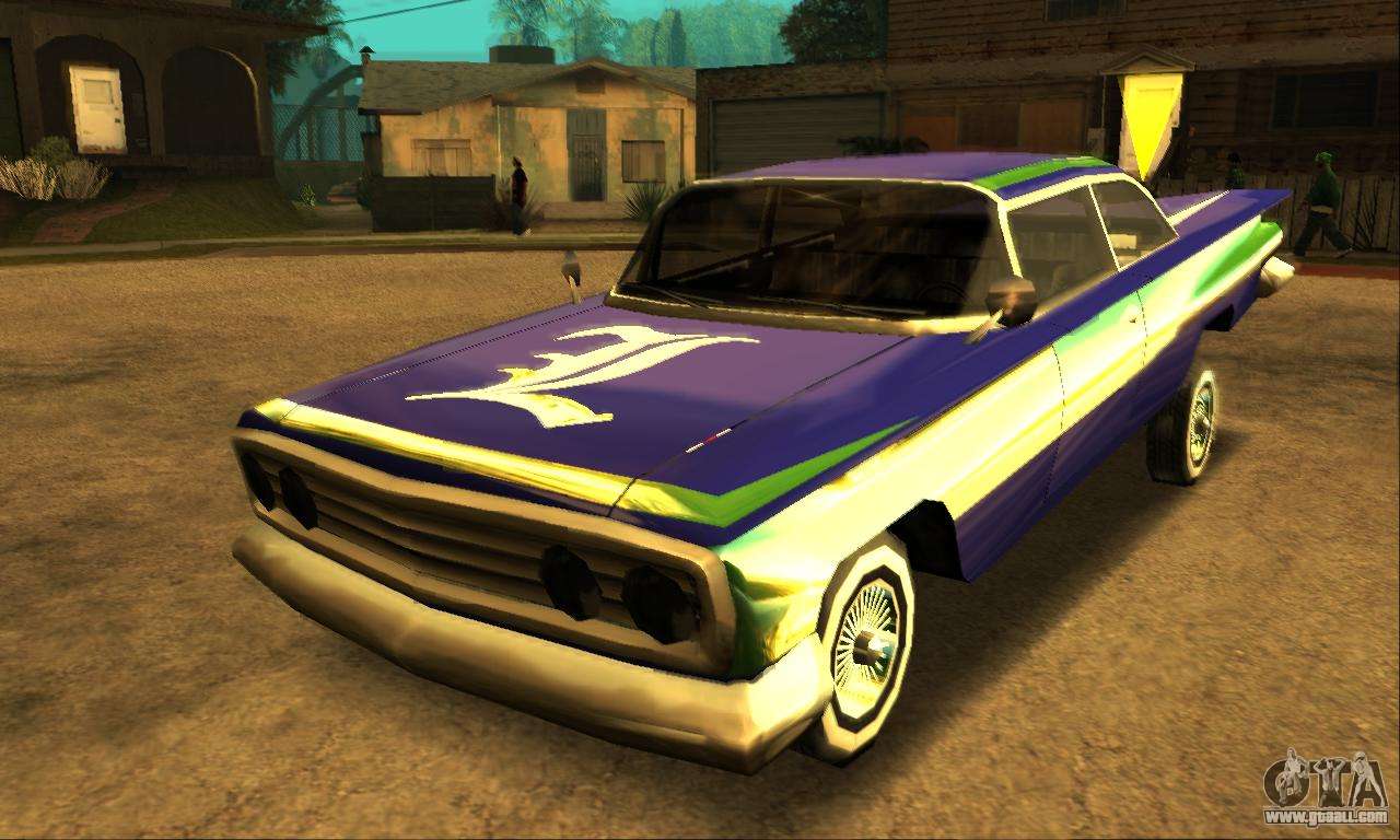 Voodoo  GTA San Andreas Vehicle Stats & Locations