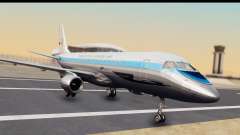 Embraer 175 PLL LOT Retro for GTA San Andreas
