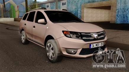 Dacia Logan MCV 2013 IVF for GTA San Andreas