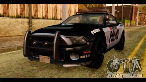 NFS Rivals Ford Shelby GT500 Police for GTA San Andreas