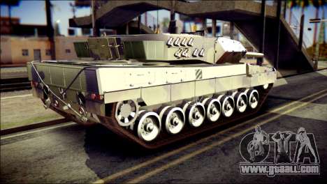 Leopard 2A6 PJ for GTA San Andreas