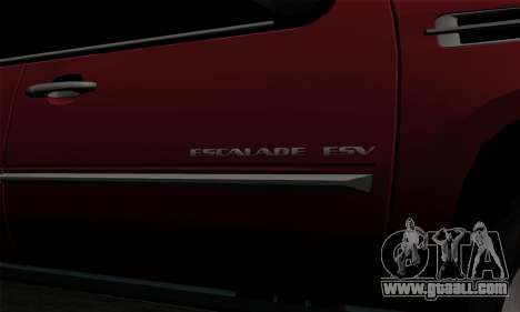 Cadillac Escalade 2013 for GTA San Andreas