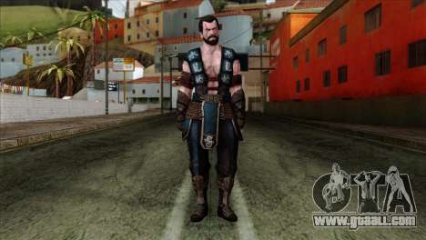 Sub-Zero Skin Mortal Kombat X for GTA San Andreas