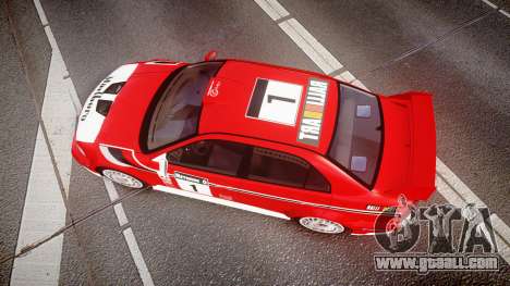 Mitsubishi Lancer Evolution VI 2000 Rally for GTA 4