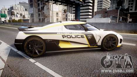 Koenigsegg Agera 2013 Police [EPM] v1.1 PJ1 for GTA 4