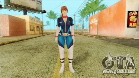 Dead Or Alive 5 LR Kasumi Fighter Force for GTA San Andreas