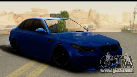 BMW M5 E60 Stanced for GTA San Andreas