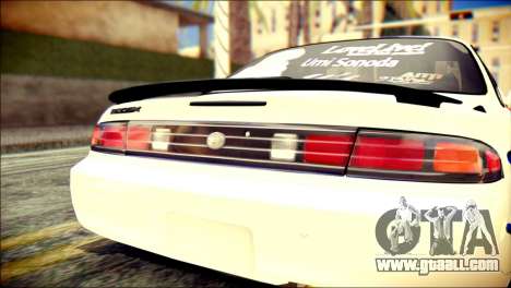 Nissan Silvia S14 Umi Sonoda Paintjob Itasha for GTA San Andreas