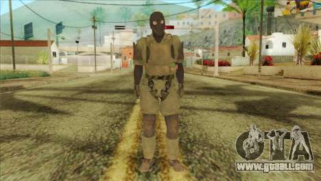 Metal Gear Solid 5: Ground Zeroes MSF v2 for GTA San Andreas