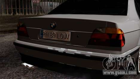 BMW 750iL E38 Romanian Edition for GTA San Andreas
