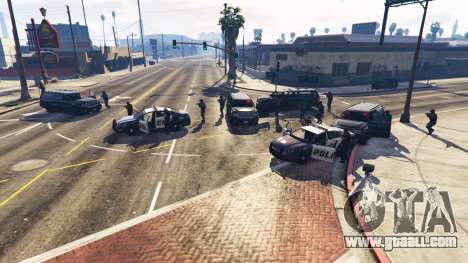 GTA 5 Hardcore Police Chasing